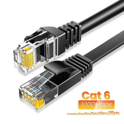 CYANMI Ethernet Cable Cat6 Lan Cable UTP RJ45 Network Patch Cable 10m 50m For PS PC Internet Modem Router Cat 6 Cable Ethernet